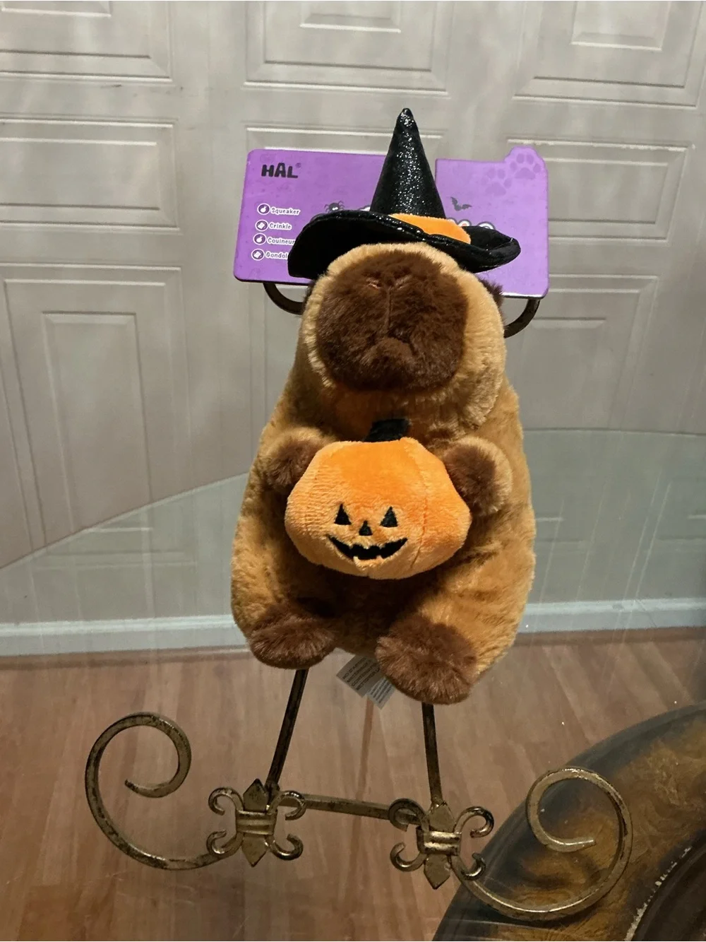 Brand New Halloween Hal Smoochy Very Cute Pet Pals ~ I Giggle Dog Toy. 9.5”